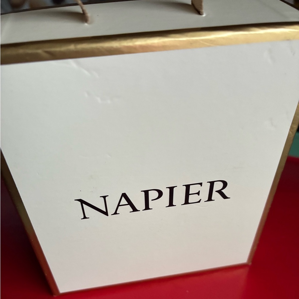 Napier Gold and Red Heart Necklace Set - Picture 8 of 8